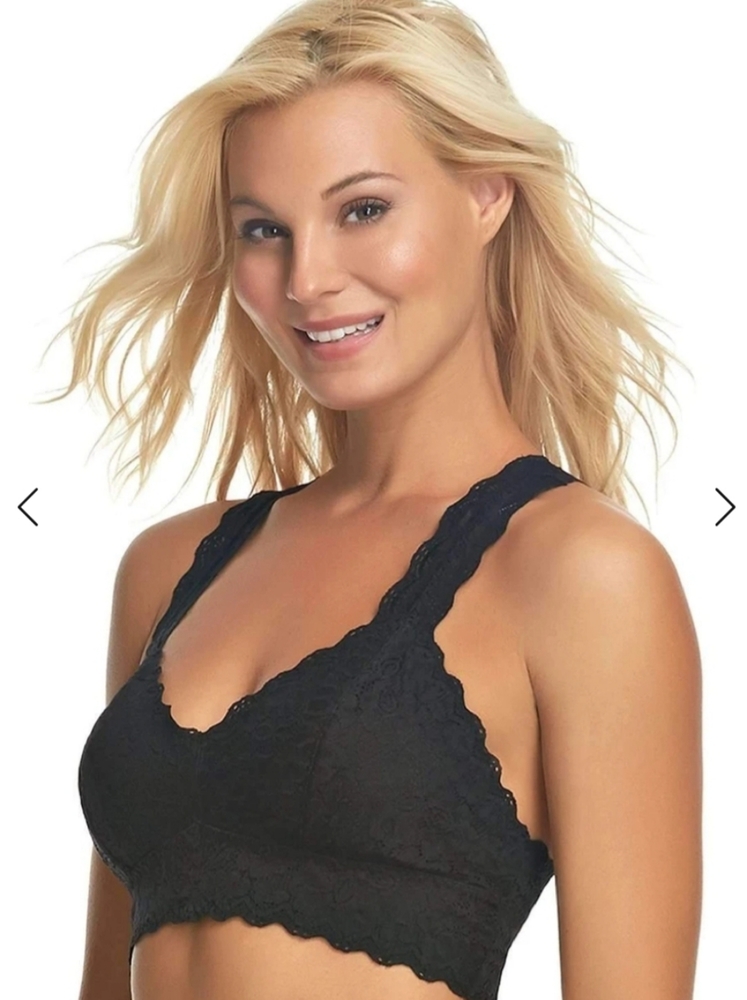 NWOT*JEZEBEL Blk Lace Bralette